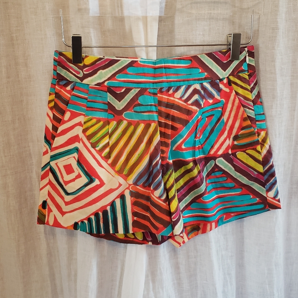 JCrew Brush stroke shorts